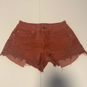 American Eagle Hi-Rise Festival Shorts NWOT